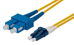 CDL Dynamix 30m 9u LC/SC Duplex Single-Mode OS2 G657A1 Fibre Patch Lead