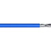 Firstflex 4 PAIR x 0.5mm SPVC OVERALL FOIL SCREEN BLUE Cable