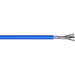 Firstflex 4 PAIR x 1.5mm SPVC OVERALL & INDIVIDUAL FOIL SCREEN BLUE Cable