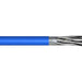 Firstflex 24 PAIR x 1.5mm SPVC OVERALL FOIL SCREEN BLUE Cable