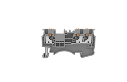 0.2-1.5mm Feed Through Terminal Block Grey, Twin version