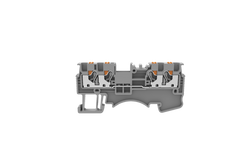 0.2-1.5mm Feed Through Terminal Blocks Grey, Quattro version