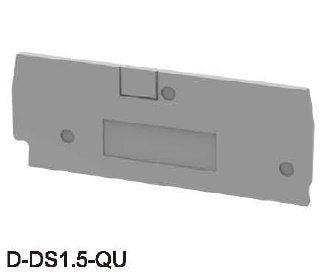 End plate for DS1.5-QU, DS1.5-QU-PE