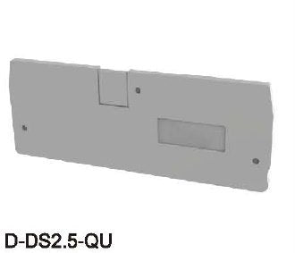 End plate for DS2.5-QU, DS2.5-QU-PE