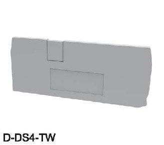 End plate for DS4-TW, DS4-TW-PE