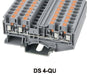 0.2-6mm Feed Through Terminal Blocks Grey, Quattro version