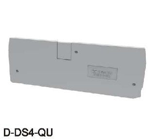 End plate for DS4-QU, DS4-QU-PE