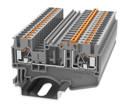 0.2-4mm Knife disconnect Terminal Block Grey