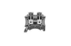 0.5-16mm Feed Through Din Rail Mounted Terminal Blocks Grey