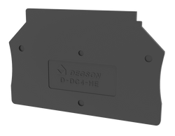 End plate for DC4-HE