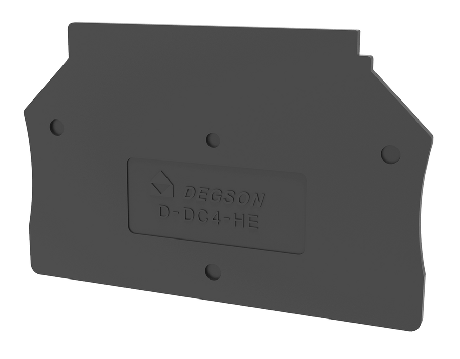 End plate for DC4-HE