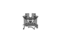 0.2-4mm Feed Through Din Rail Mounted Terminal Blocks Grey