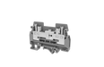 Current Testing Din Rail Mounted Terminal Block Grey