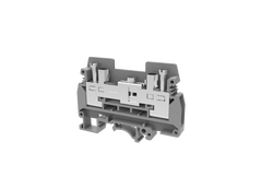 Current Testing Din Rail Mounted Terminal Block Grey