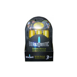 Bernzomatic 19134 Butane Gas Refill 3/Pack 13.3ml (0.45oz)