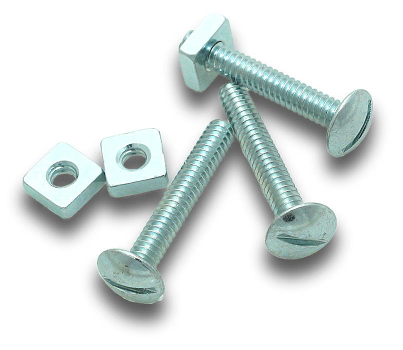 Elecsupp Gutter bolts 3/16x1 1/2in