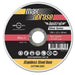 Trucut Sheffield MaxAbrase Silver Series Disc 100 x 1.0mm