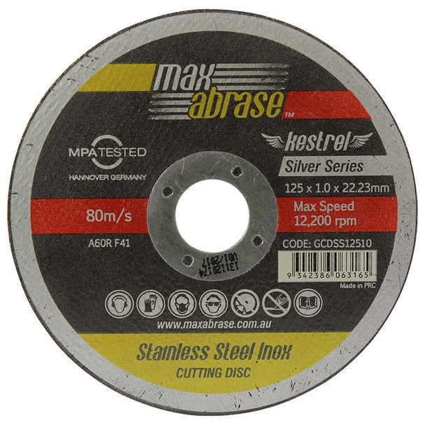 Trucut Sheffield MaxAbrase 100 x 2.4mm Cutting Disc Stainless Silver Series