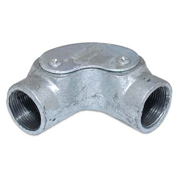 Firstflex 25mm GALV INSPECTION ELBOW