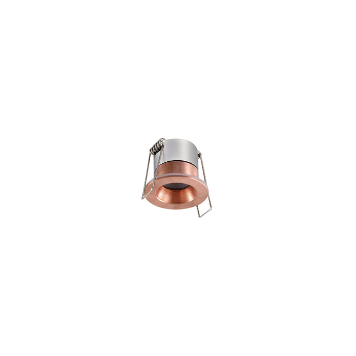 MINI SPOT LIGHT FIXED 1.2W IC-F IP65 3000K WITHOUT DRIVER  NATURRAL COPPER FROM COVER