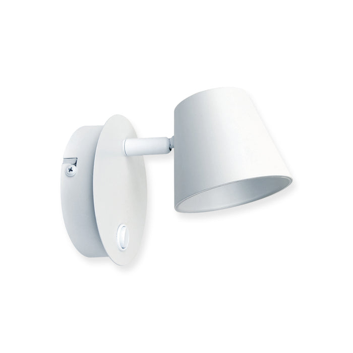 EUROTECH GLOW - SINGLE LED WITH SWITCH SPOTLIGHT WHITE 3000K 230V LED 6W