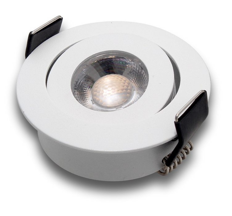 Elecsupp MarkerLight Glow 5W 3000K Round White Tilt