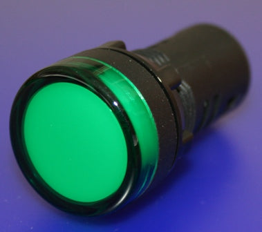 EIC Denker 22mm Indicating Light Green, 24VAC/DC LED, Screw Terminals I