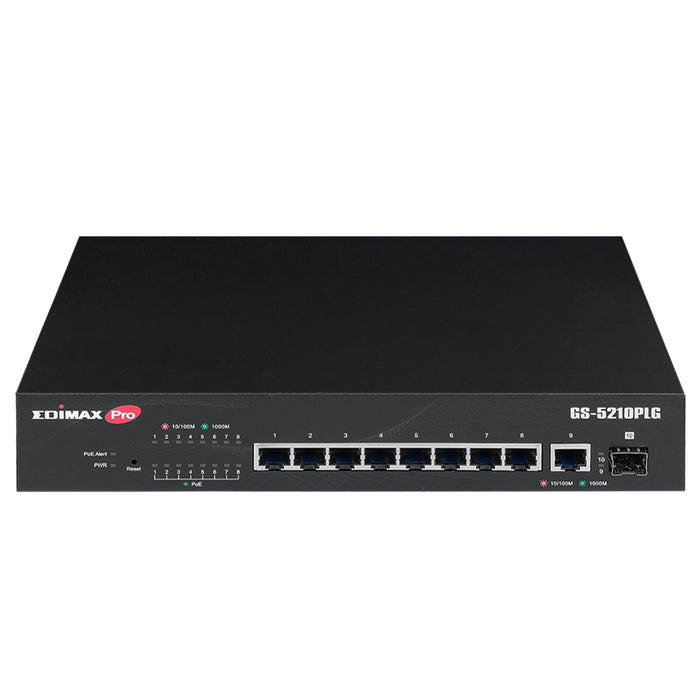 CDL edimax 10-Port Gigabit PoE+ Web