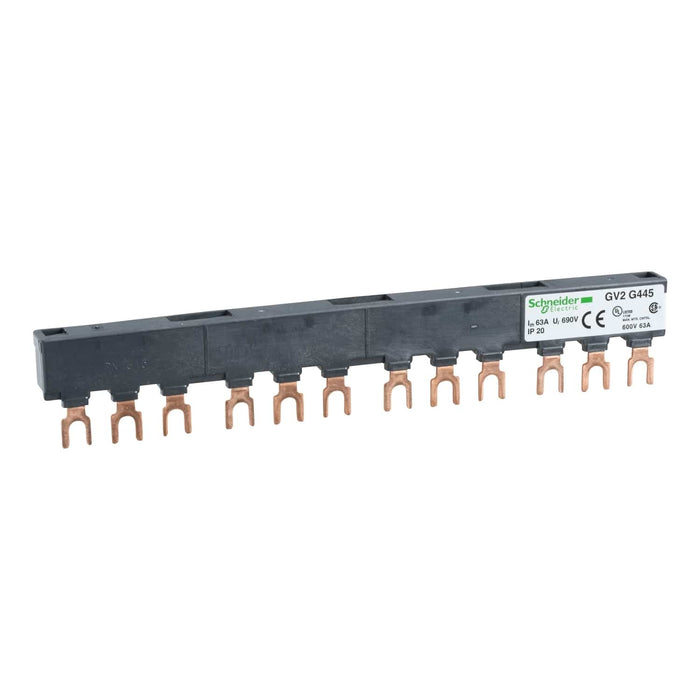 Schneider Linergy FT - Comb busbar - 63 A - 4 tap-offs - 45 mm pitch