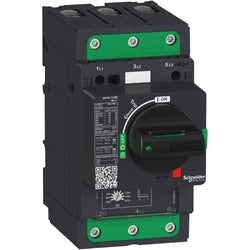 Schneider Motor circuit breaker, TeSys GV4, 3P, 3.5 A, Icu 50 kA, magnetic, EverLink terminals