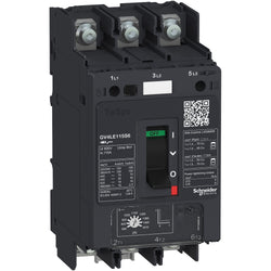 Schneider Motor circuit breaker, TeSys GV4, 3P, 3.5 A, Icu 50 kA, magnetic, lugs terminals