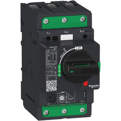 Schneider Motor circuit breaker, TeSys GV4, 3P, 12.5A, Icu 50kA, thermal magnetic, Everlink terminals