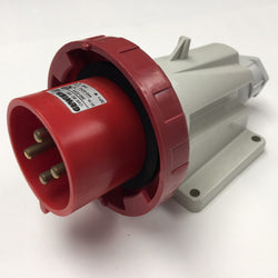 GEWISS IEC309 REEFER 90 INLET IP67 RED 415V 3H 32A 3PE