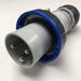 GEWISS IEC309 STR PLUG IP66/67/68/69 BLU 230V 6H 63AMPS 2PE