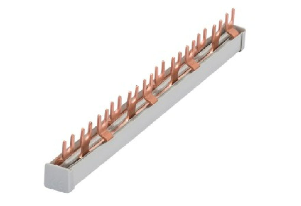 GEWISS 90AM BUSBAR FORK TYPE - 56 MODULES (1METRE) 3P 63A - SUIT MT/MDC/SD