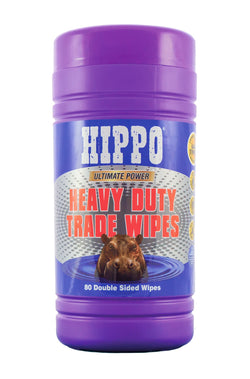 Globelink Hippo Heavy Duty Trade Wipes Tub 80 Pack