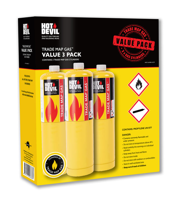 TRADE MP GAS VALUE 3 PACK