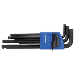 Transnet 9PC BALL HEX KEY SET IN HOLDER METRIC