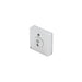 Halcyon RF DIMMER WIRELESS MINI BUTTON SQUARE - SILVER