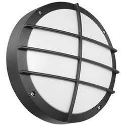 PROLUX LIGHT OUTDOOR WALL E27 ALU & PC BLACK IP54 3K 275X86