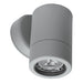 PROLUX LIGHT OUTDOOR WALL GU10 ALUMINIUM SLIVER IP54 3K 65X90