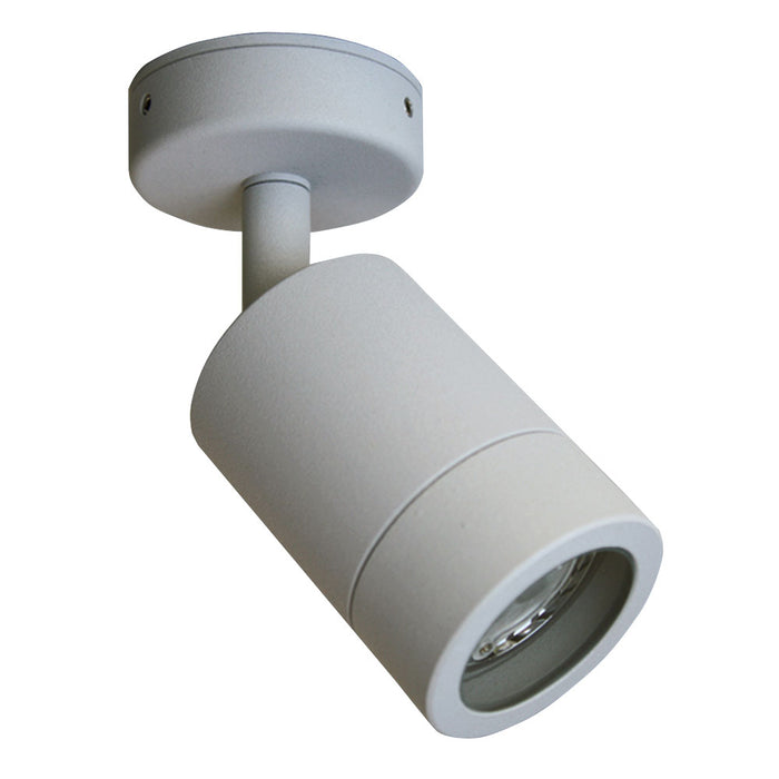 PROLUX LIGHT OUTDOOR WALL GU10 ALUMINIUM SILVER IP54 65X90