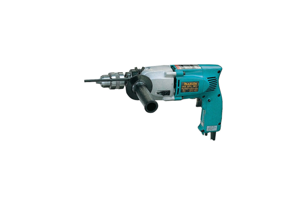 Makita Hammer Drill, 20mm, 750w, VSR, 2-speed, 0-900/0-2,300