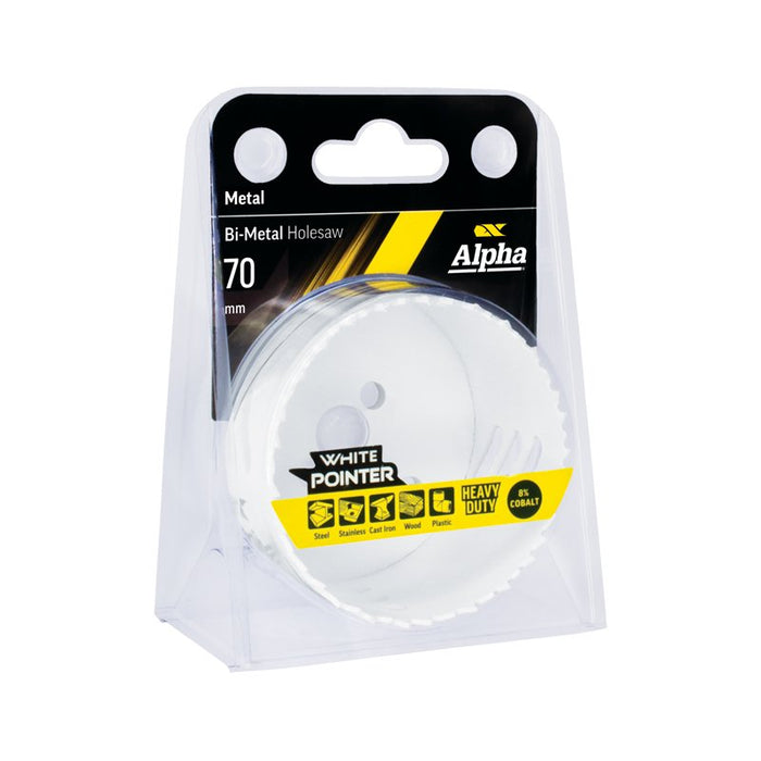 Trucut Alpha Holesaw - Bi Metal 70mm