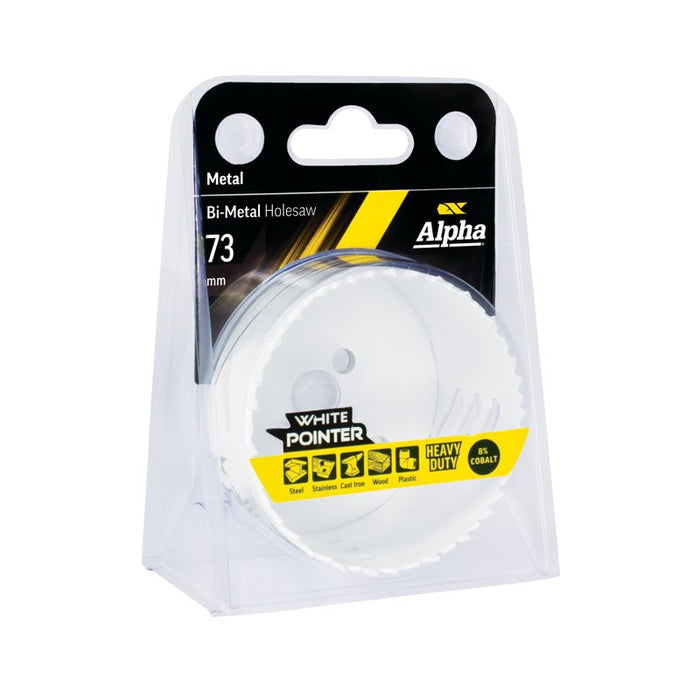 Trucut Alpha Holesaw - Bi Metal 73mm