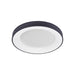 EUROTECH VENIUS 480DIA CEILING BUTTON BLACK 3000K/3500K/4000K 230V LED 40W