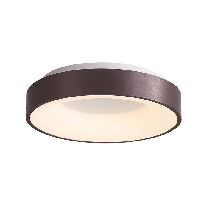 EUROTECH VENIUS 600DIA CEILING BUTTON BR/BROWN COFFEE 3000K/3500K/4000K 230V LED 40W