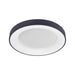 EUROTECH VENIUS 600DIA CEILING BUTTON BLACK 3000K/3500K/4000K 230V LED 40W