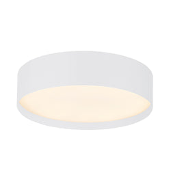 EUROTECH VENIUS 600DIA CEILING BUTTON WHITE 3000K/3500K/4000K 230V LED 40W