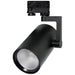 PROLUX LIGHT TRACK SPOT 30W COMMERCIAL BLACK 20-50 DEG 3K 103X180